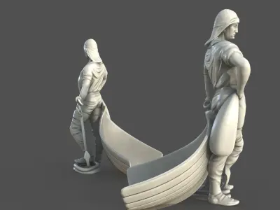  Sailor Statue 