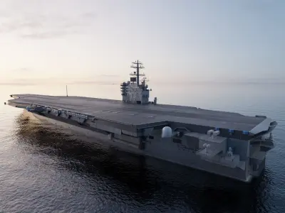 Aircraft Carrier 3D model from CGTrader - PBR