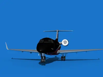 Embraer Praetor 600 V13 3D model