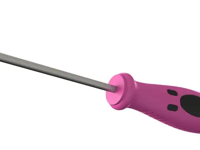Screwdriver cross 3D model