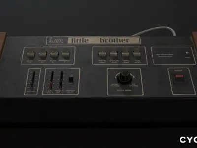 ARP Little Brother Vintage Synthesizer 3D model