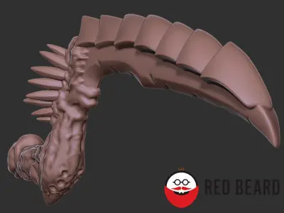 Xenoteras Standard talons 3D print model