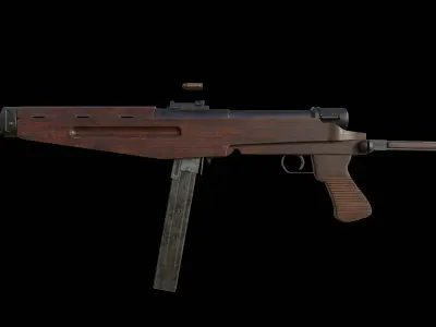 43M Danuvia Low-poly 3D model
