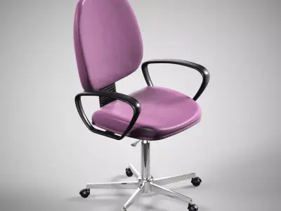 office chair 180 3D model
