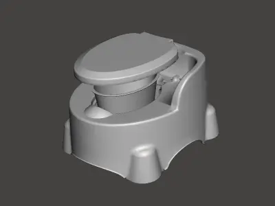 Smart potty - Potty chair - bacin infantil 3D print model