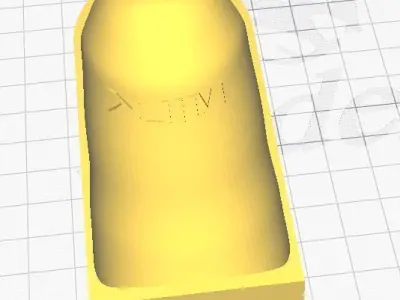 Bath bomb soap mould  3D model