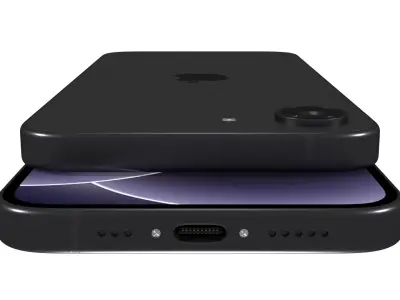 Apple iPhone 17e All Color 3D model