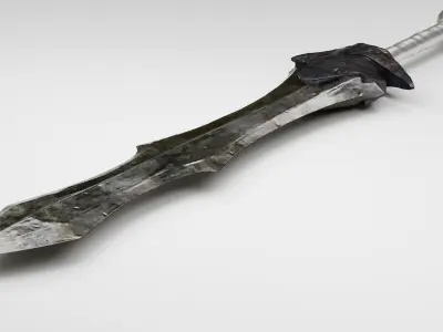 Black Knight Greatsword 3D model