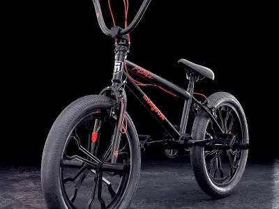 Mongoose Rebel BMX Bike Low-poly 3D model
