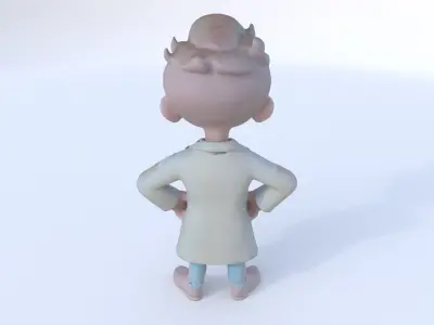 Pharmacist male 3D model