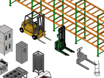 SUPERMARKET  3D model purchase