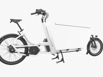 Urban Arrow Cargo White 3D model
