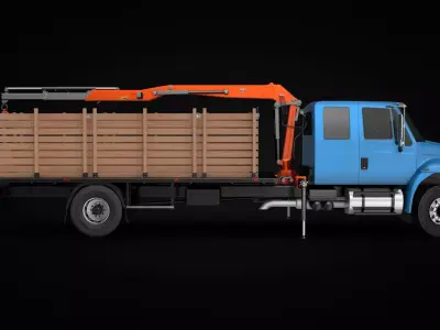 Durastar Self Loader Truck 3D model