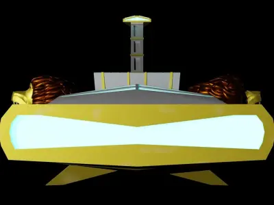 Hacan Dreadnaught 3D model