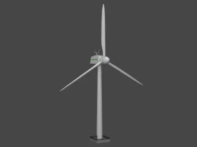 WIND TURBINE 3D model order