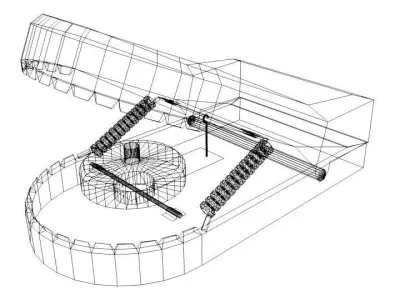 Animal Trapping - Jaws Mouthtrap 3D model