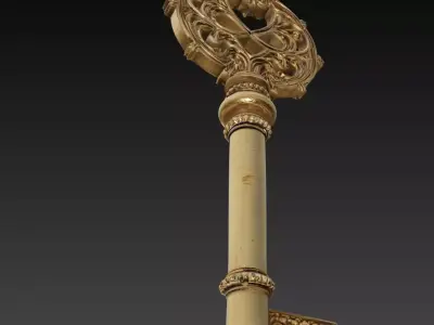 Ornate Vintage Decorative Key 3D print model