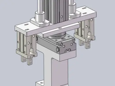 10 kinds of manipulator for fetching and discharging 3D model