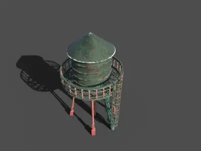 Water Tank 3D model purchase