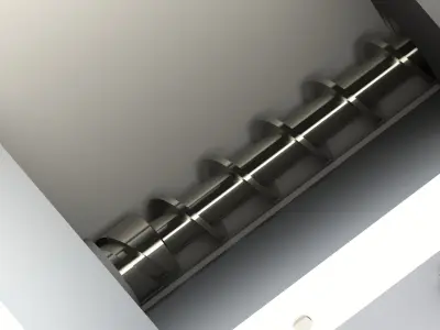 Valve Bag Filling Packing Machine 3D model