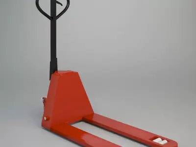 Pallet truck manual 1 3D model