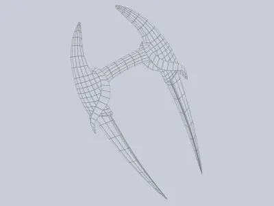 Alien tech weapon Low-poly 3D model purchase