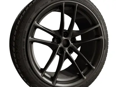 Wheel BBS 3D model purchase