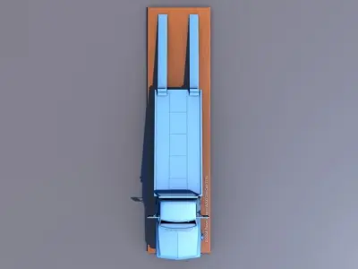 CHEVY C10 1968 TOW TRUCK 3D print model