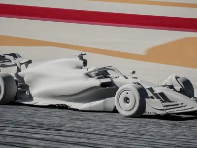  Visa Cash App VCARB 01 F1 Team 2024 Formula 1 Race Car 