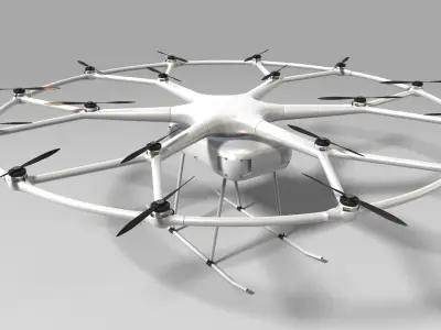 Volodrone utility drone 3D model
