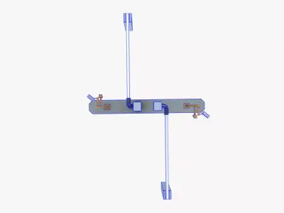 Security Booth Low-poly 3D model purchase