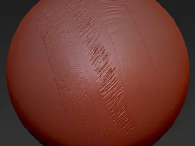 Cutted metal and Welding Brushes for Zbrush 3D model