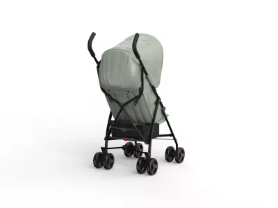 Baby Stroller 3D model purchase