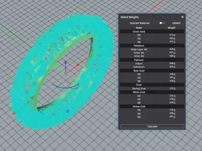 Engagment ring 3D print model