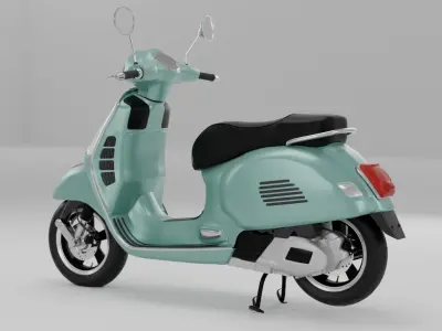 2019 - Piaggio Vespa GTS - 150 3D model