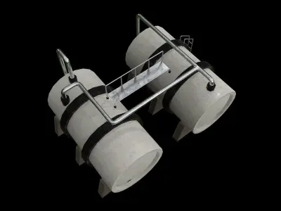 Industrial Tank Low-poly 3D model buy