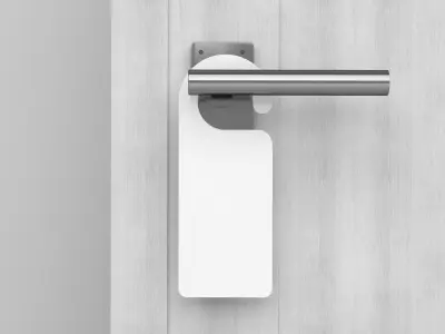 Hanger On Door  3D model