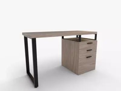 Acme Coy Desk 3D model