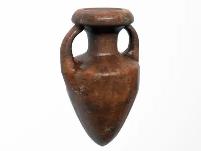 ancient greek amphora 3D model
