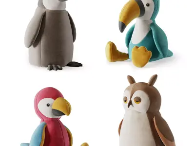 Plush Toys 21 3D model