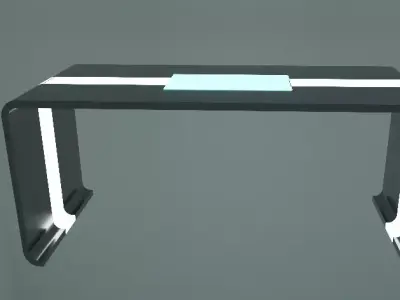 Sci-Fi table Free 3D model
