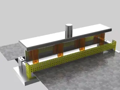 guillotine machine Free 3D model