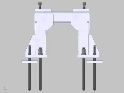 26367-ROBOT BASE KAWASAKI BX100S-500 3D model