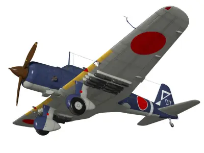Ki51 Sonia 3D model purchase