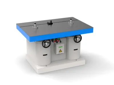  Double spindle shaper 3D model