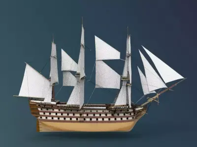 HMS Victory 3D model