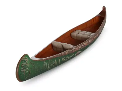 Canoe 3D model