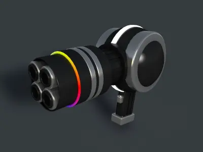 Paint Gun 3D model