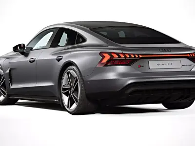 2022 Audi RS e-tron GT 3D model