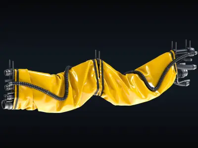 Cables and Wires set  3D model